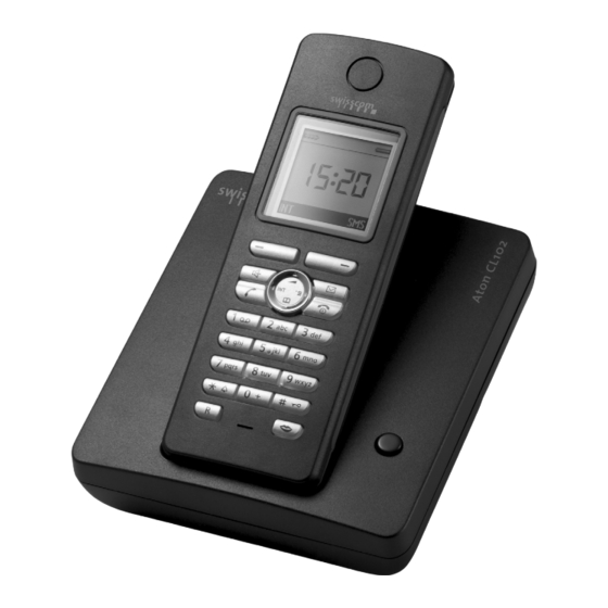 Swisscom Aton CL102 Bedienungsanleitung