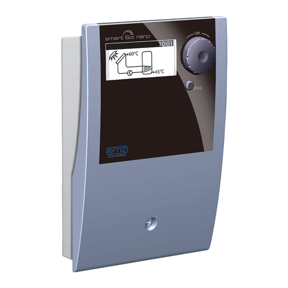 emz smart Sol nano SPECIAL Bedienungsanleitung