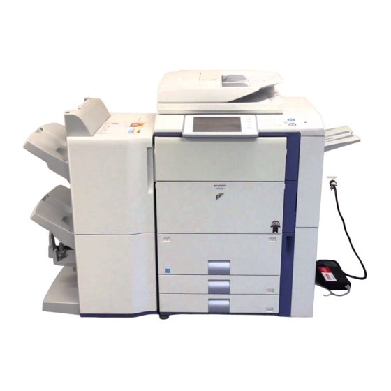 Sharp MX-5500N Bedienungsanleitung