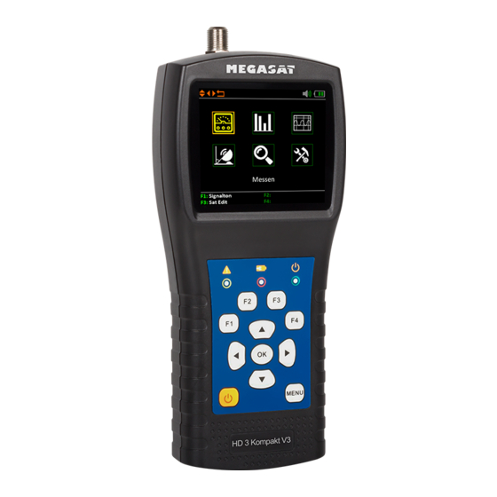 Megasat HD 3 Kompakt V3 Bedienungsanleitung