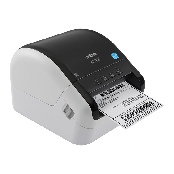 Brother QL-1100 Benutzerhandbuch