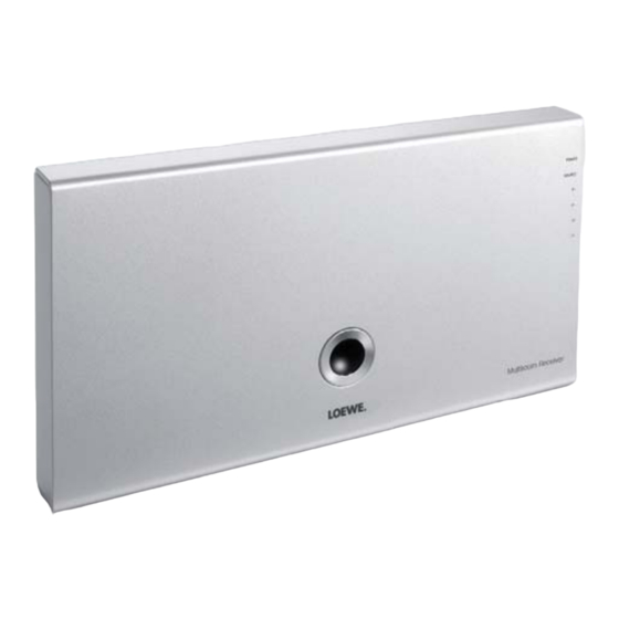 Loewe Multiroom Receiver Bedienungsanleitung