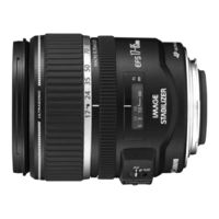 Canon EF-S17-85mm f/4-5.6 IS USM Bedienungsanleitung
