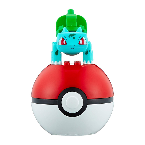 Mega Construx GKY72 Pokemon Bulbasaur Montageanleitung