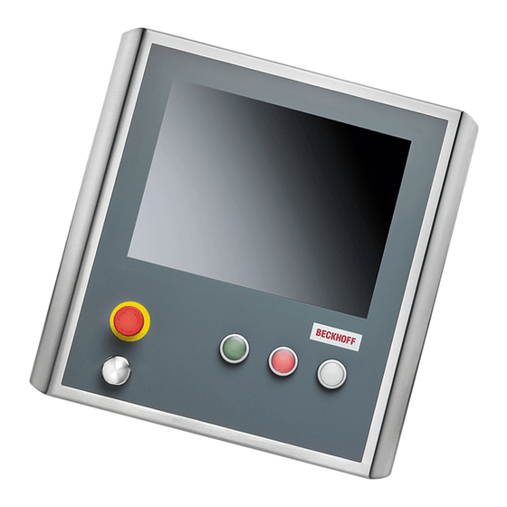 Beckhoff CP770-140-Serie Installation Und Betriebsanleitung