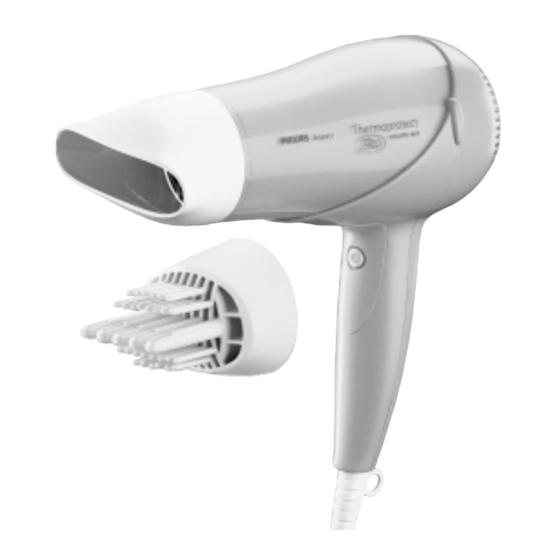 Philips beauty Thermoprotect volume 1600 HP4864 Bedienungsanleitung