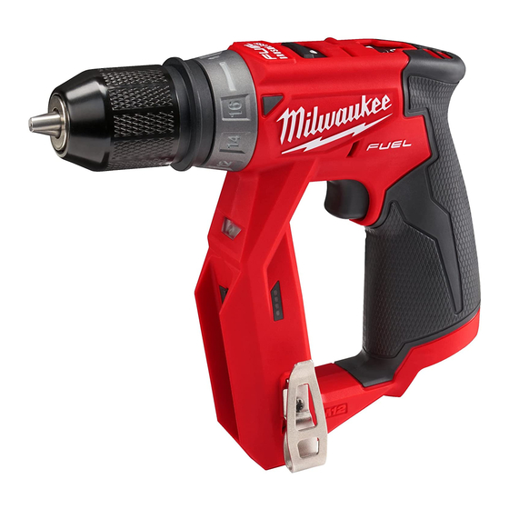 Milwaukee M12 FUEL FDDXKIT-0X Originalbetriebsanleitung