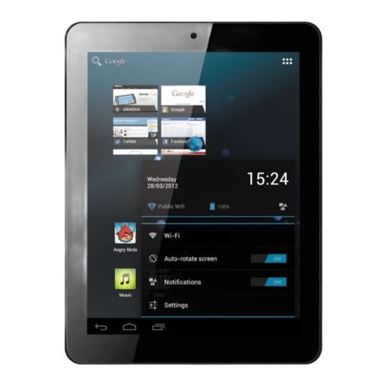 Archos ARNOVA 8C G3 Handbuch