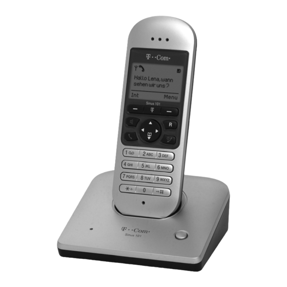 T-COM Sinus 101 Bedienungsanleitung
