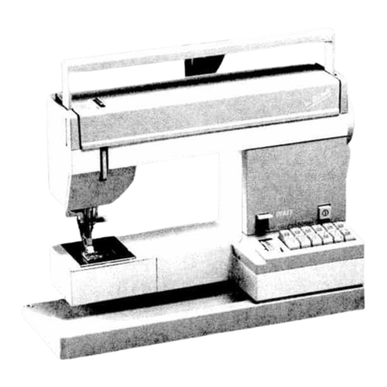 Pfaff 125 Handbuch