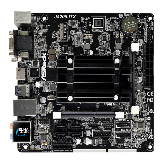ASROCK J4205-ITX Bedienungsanleitung
