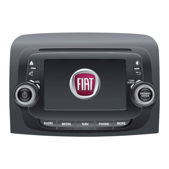 Fiat Uconnect 5 Radio Nav Kurzanleitung