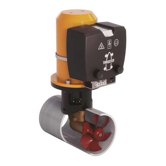 Vetus BOW2512E Installations- Und Benutzerhandbuch