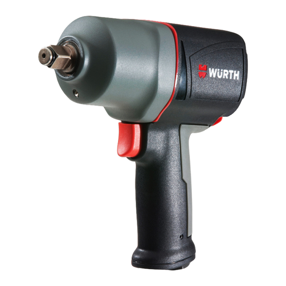Würth DSS 1/2 Originalbetriebsanleitung