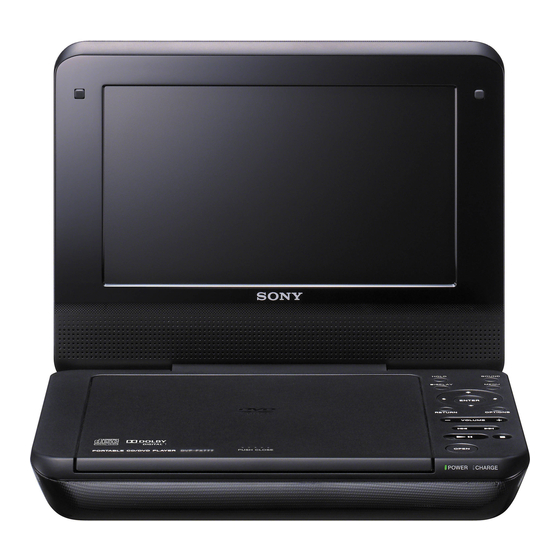 Sony DVP-FX770 Handbücher
