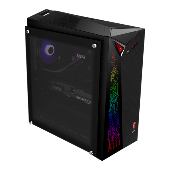 MSI Infinite Serie Bedienungsanleitung