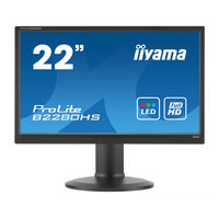 iiyama ProLite B2280HS Bedienungsanleitung