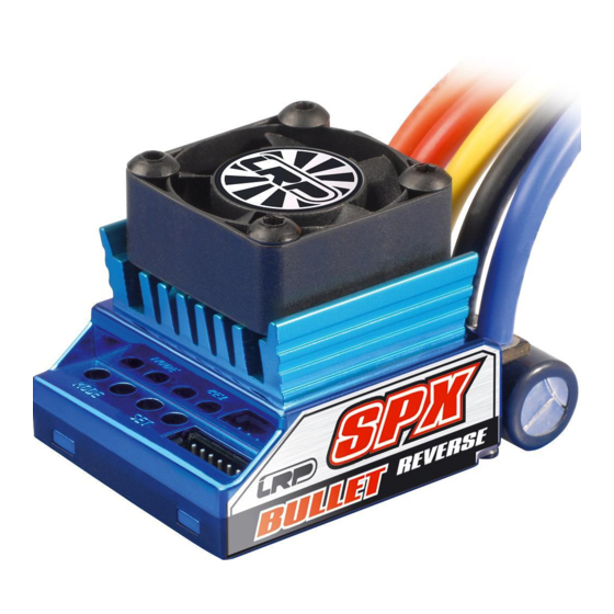 LRP electronic SPX SUPER REVERSE Bedienungsanleitung