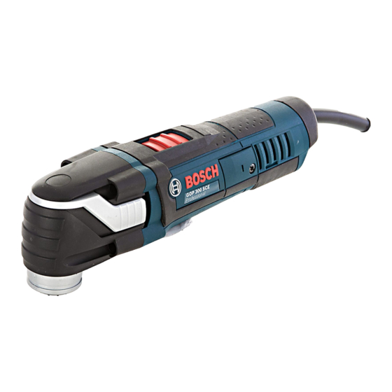 Bosch GOP 300 SCE Professional Originalbetriebsanleitung