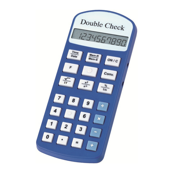 Caretec DoubleCheck Bedienungsanleitung