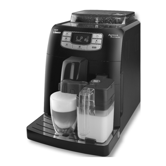 Saeco INTELIA HD8753 Bedienungsanleitung