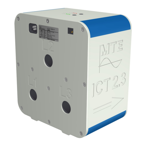 MTE ICT 2.3 Anschluss