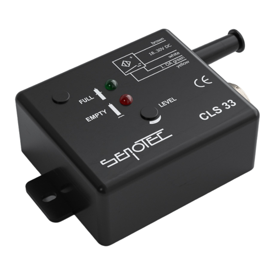 SenoTec CLS 33 Einstellanweisung