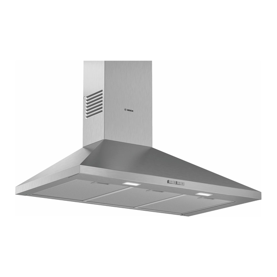 Bosch DWP96BC50 Gebrauchs- Und Montageanleitung