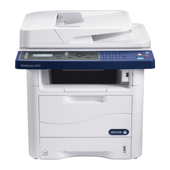 Xerox WorkCentre 3315 Installationsanleitung