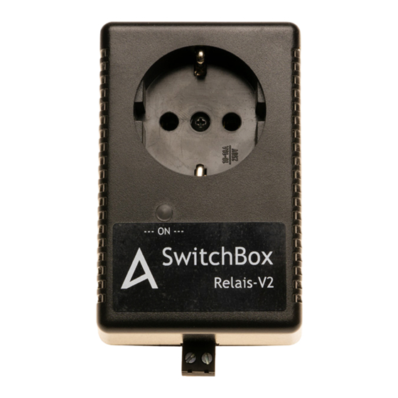 antrax SwitchBox Relais-V2 Bedienungsanleitung