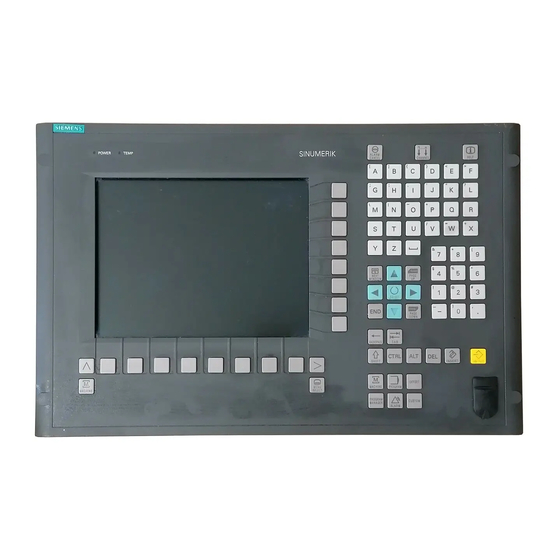 Siemens SINUMERIK840D sl Handbuch