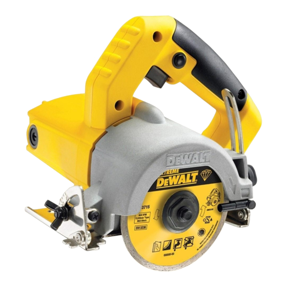 DeWalt DWC410 Bedienungsanleitung