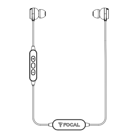 Focal SPHEAR WIRELESS Schnellstart