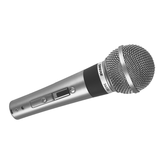 Shure 565 Series Bedienungsanleitung