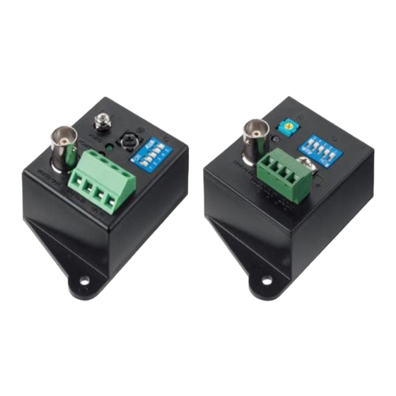 Monacor TW-220SET Bedienungsanleitung