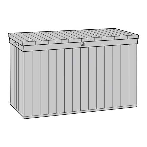 Keter DARWIN 175G Montageanleitung