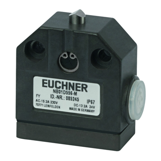 EUCHNER N01 Bedienungsanleitung