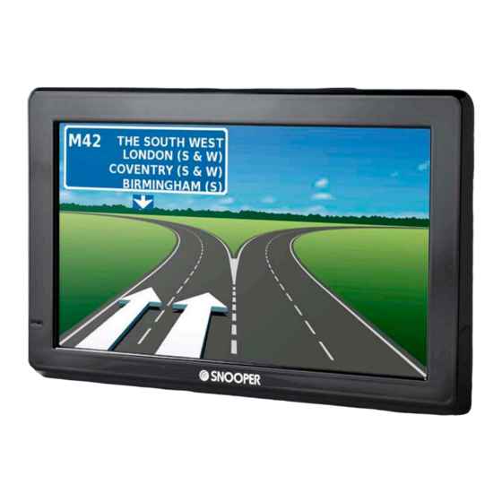 Snooper S8000 Benutzerhandbuch
