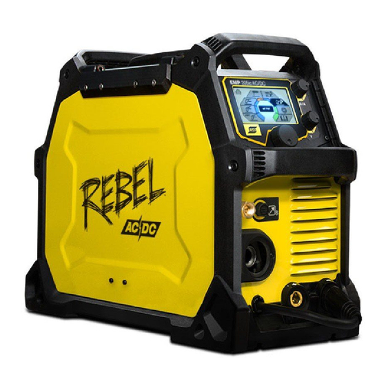 ESAB REBEL EMP 205ic AC/DC Betriebsanleitung