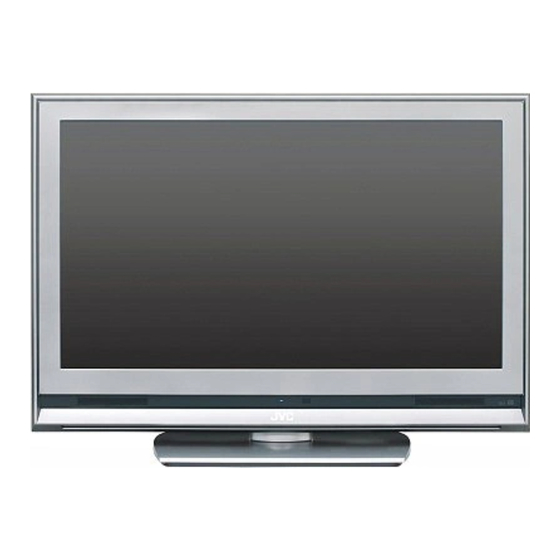 JVC LT-37A80SU Bedienungsanleitung