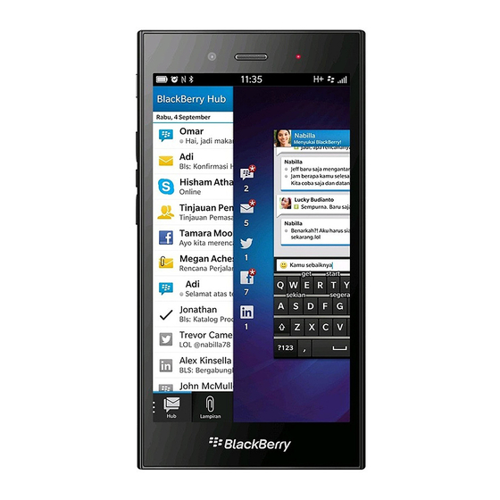 Blackberry Z3 Benutzerhandbuch