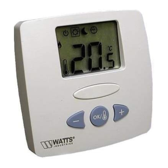 Watts WFHTRF 010 Bedienungsanleitung