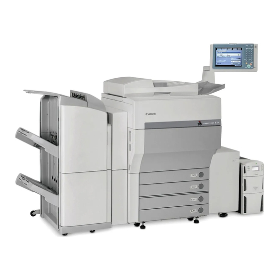 Canon imagePRESS C1+ Kurzanleitung