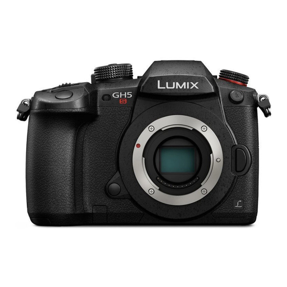 Panasonic LUMIX DC-GH5SE-K Bedienungsanleitung