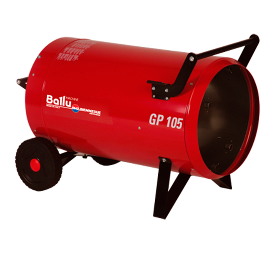 BIEMMEDUE GP 105 C Serie Betriebsanleitung