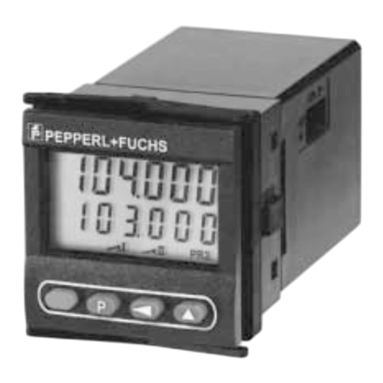 Pepperl+Fuchs KCN1-6W Serie Handbuch