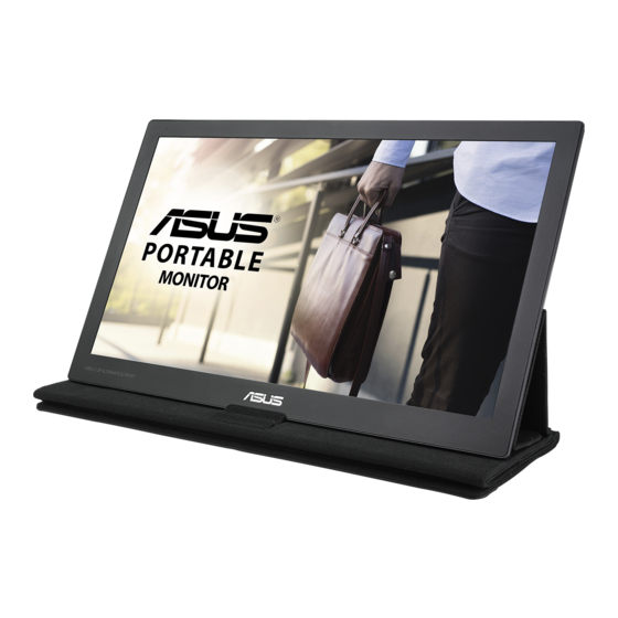 Asus MB169C+ Bedienungsanleitung