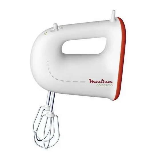 Moulinex Accessimo HM2000 Gebrauchsanweisung