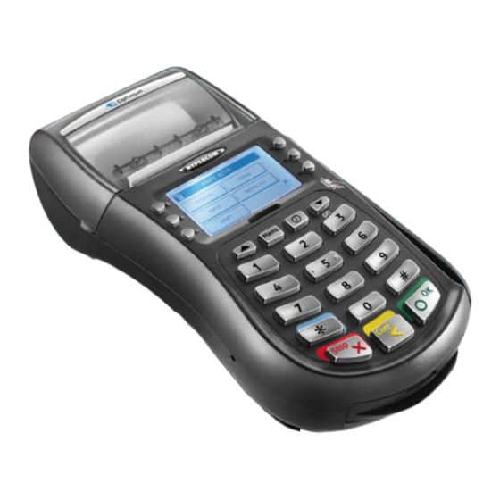 Hypercom T4210 Installations- Und Bedienungsanleitung