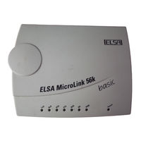 ELSA MicroLink 56k Bedienungsanleitung
